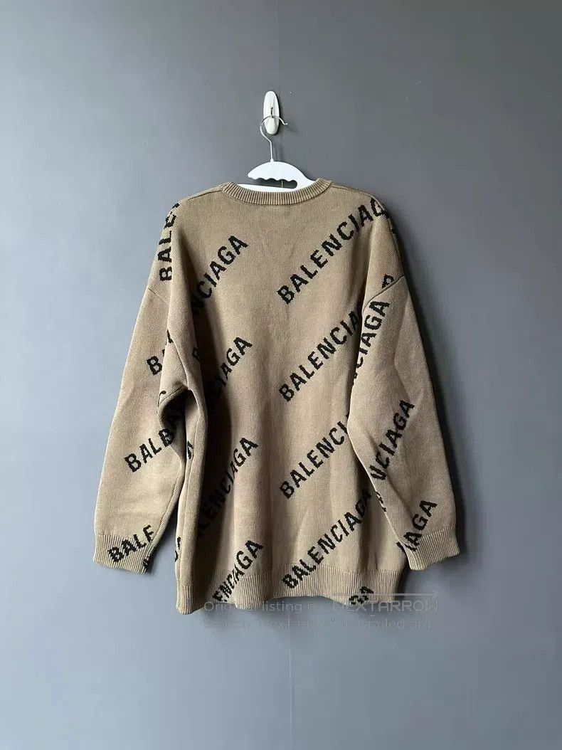 Balenciaga Balenciaga Khaki color bulletproof sweater Size US XS / EU 42 / 0 - 2 Thumbnail