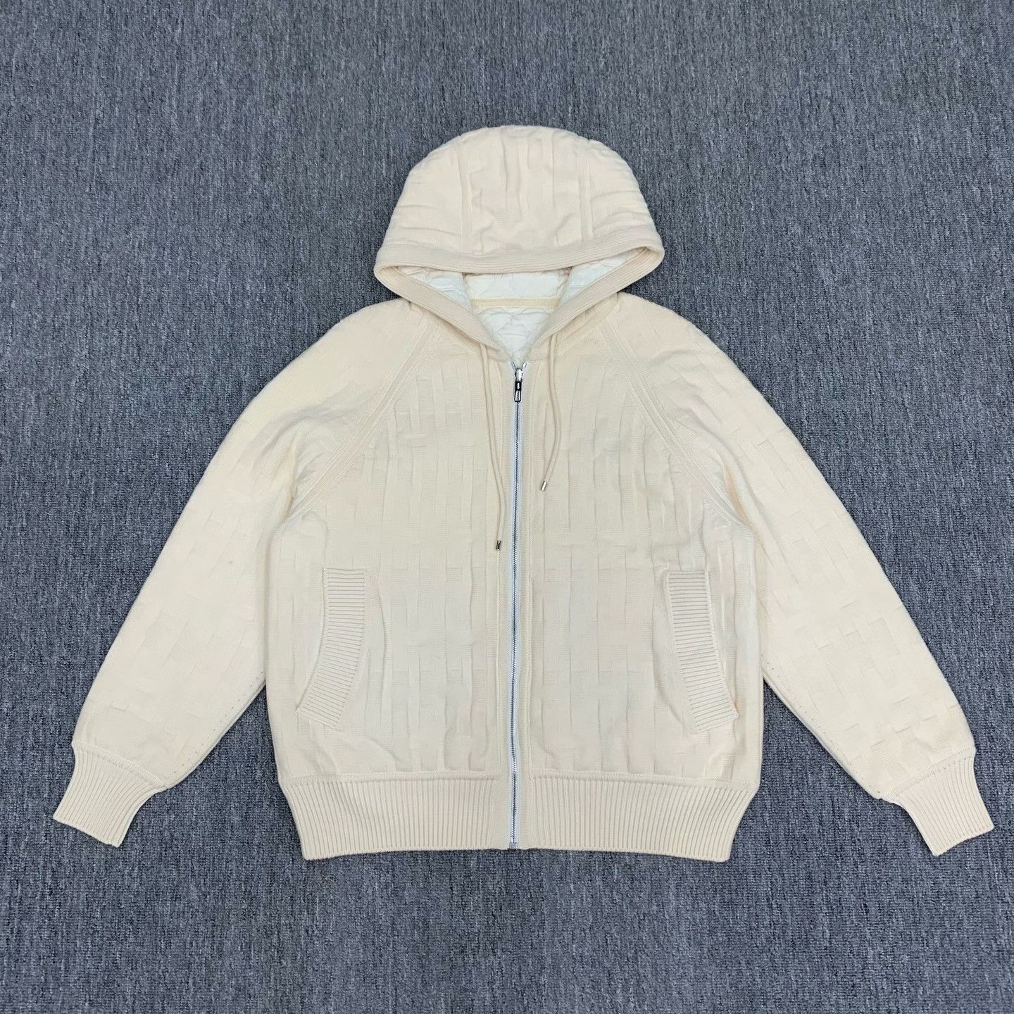 Hermes Hermes Wool Down White Heavy Coat 36 Men Size US S / EU 44-46 / 1 - 1 Thumbnail
