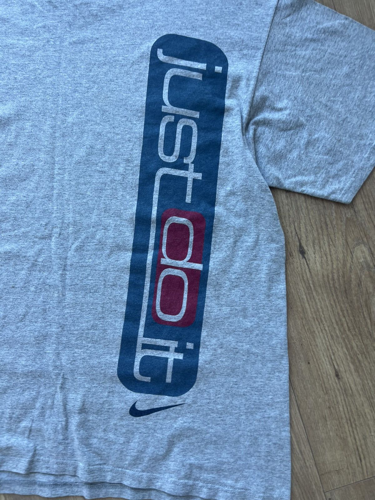 Nike 00’s NIKE SPELLOUT VINTAGE Y2K TEE RARE SWOOSH Size US M / EU 48-50 / 2 - 3 Thumbnail