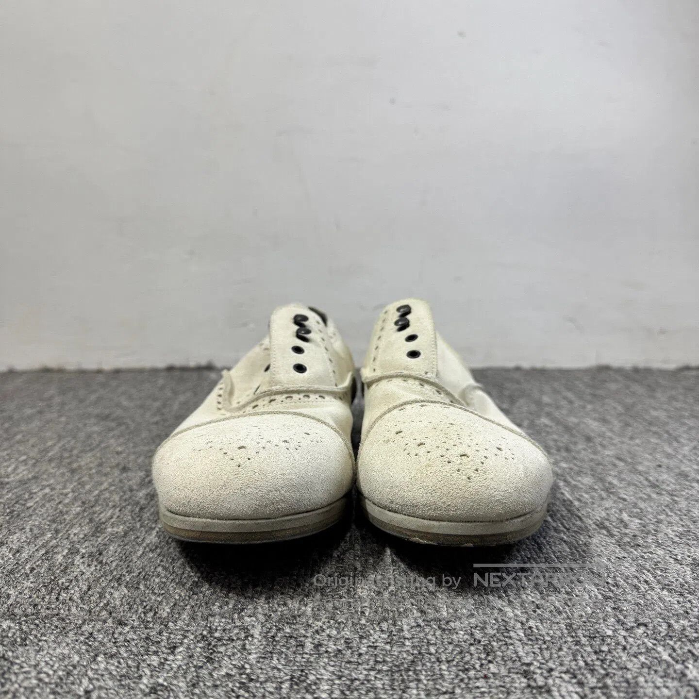 Andrea Pompilio ANDERA POMPILIO Carved leather suede shoes| Size US 7 / EU 40 - 3 Thumbnail
