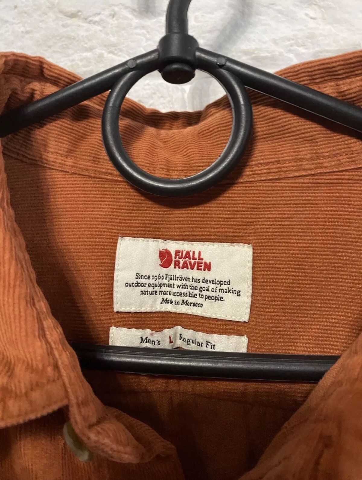 Fjallraven Corduroy Shirt Fjallraven Sz L Size US L / EU 52-54 / 3 - 4 Thumbnail
