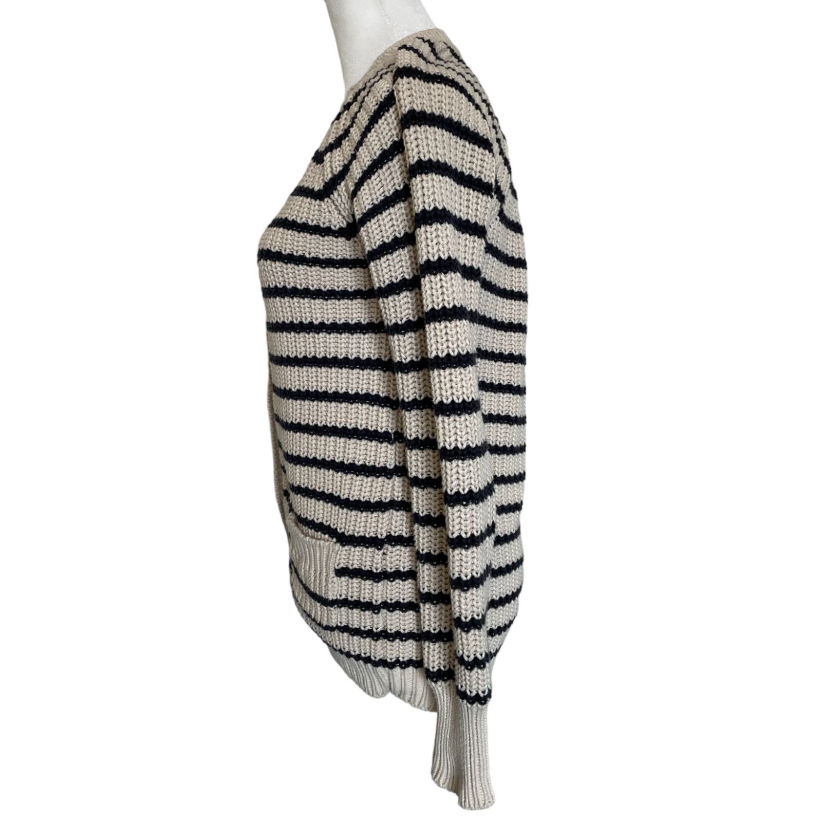 Other Patterson J. Kincaid Melinda Knit Striped Cardigan Small Size S / US 4 / IT 40 - 4 Thumbnail