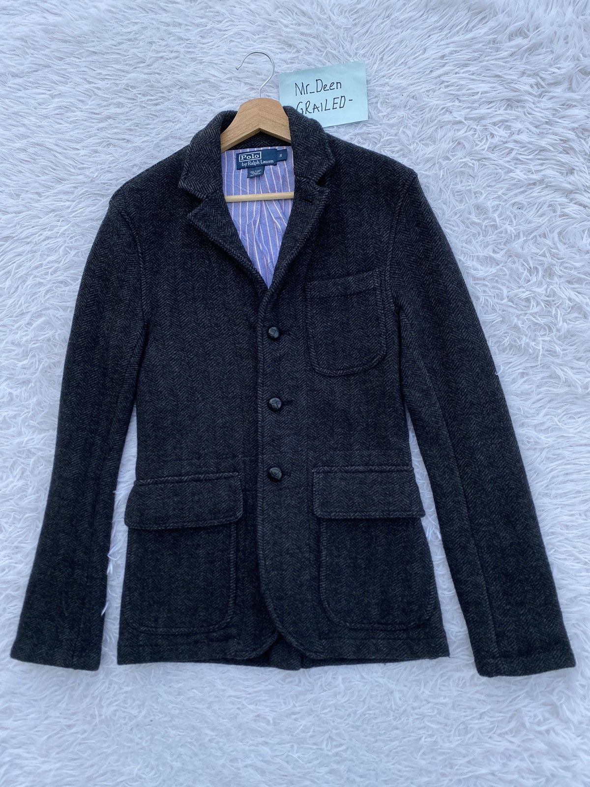 Polo Ralph Lauren Rare Vintage Polo Ralph Lauren Wool Coat/ Jacket Size US S / EU 44-46 / 1 - 3 Thumbnail