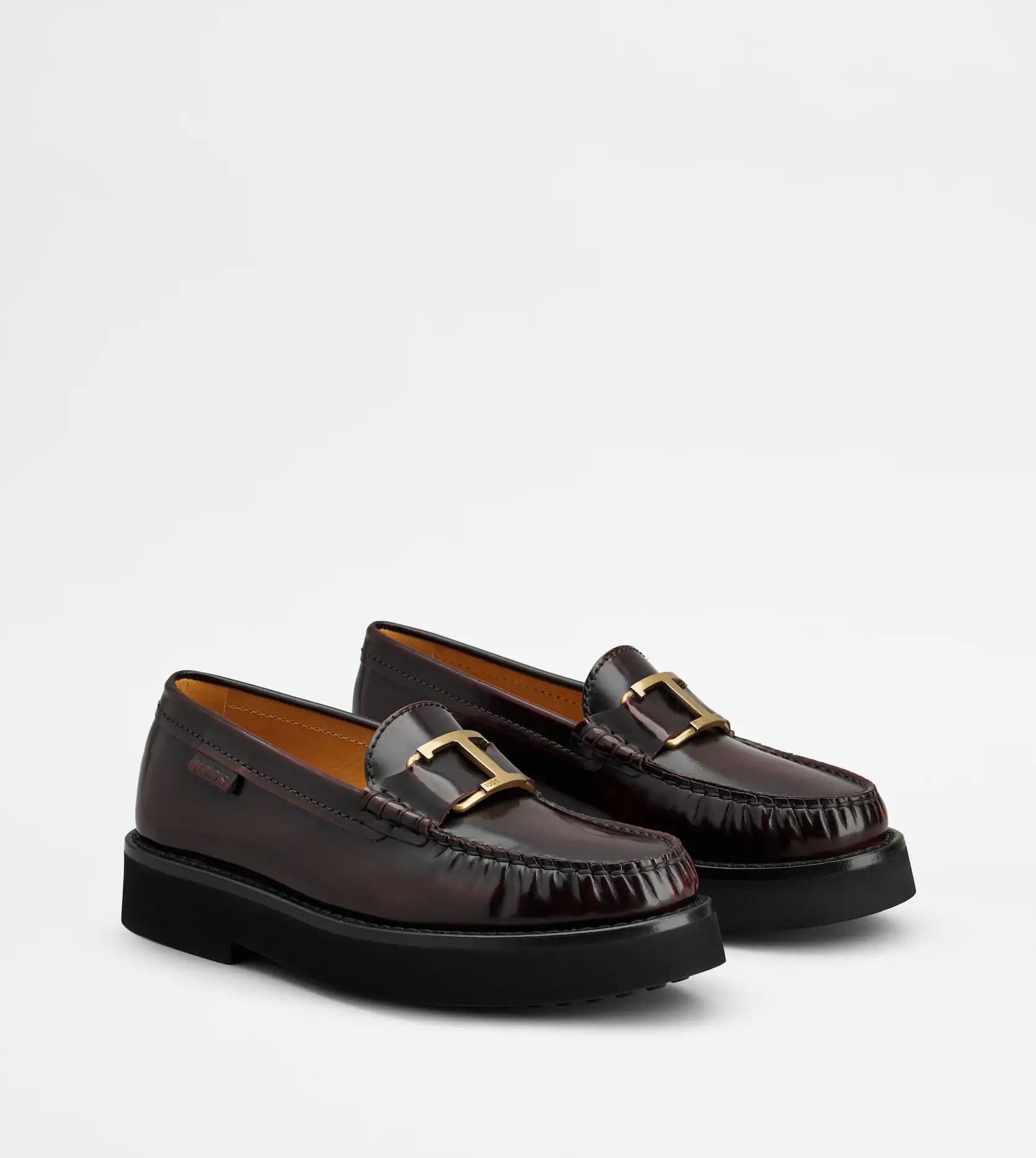 o1s22i1n1024 T Timeless Leather Loafers in Burgandy