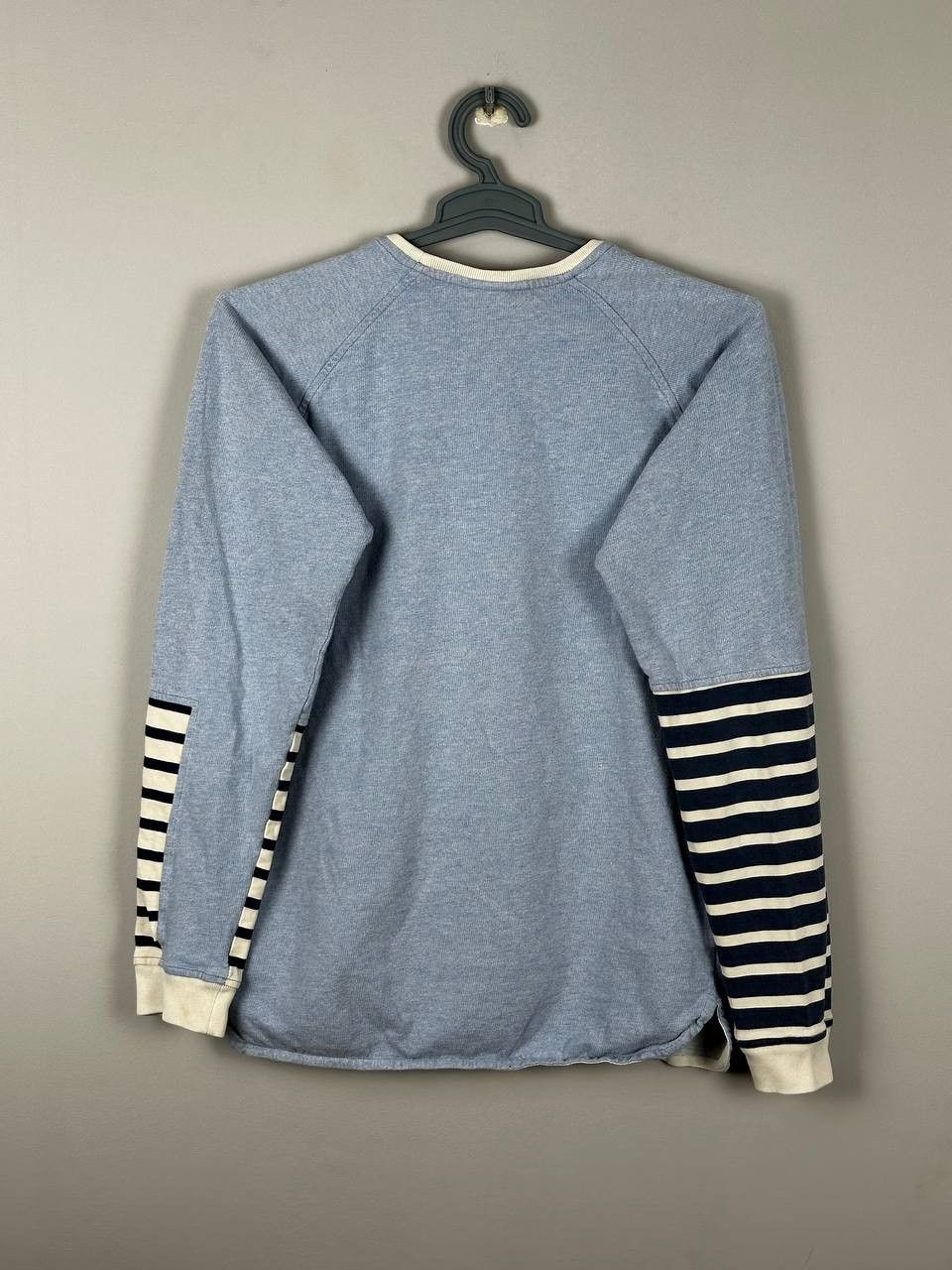 Bleu De Paname Blue De Paname Workwear Indigo Patchwork Sweatshirt Size US M / EU 48-50 / 2 - 11 Thumbnail