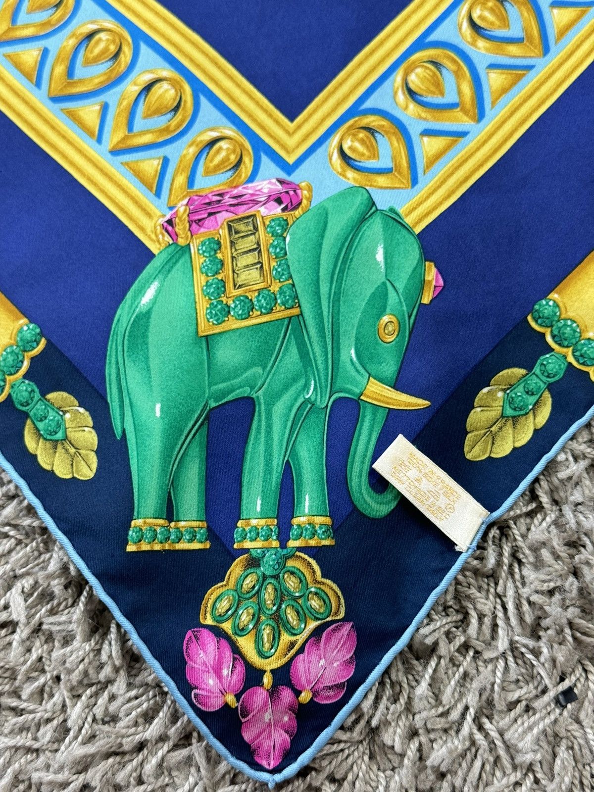 Cartier × Vintage Vintage Cartier silk scarf original luxury rare item Size ONE SIZE - 4 Thumbnail