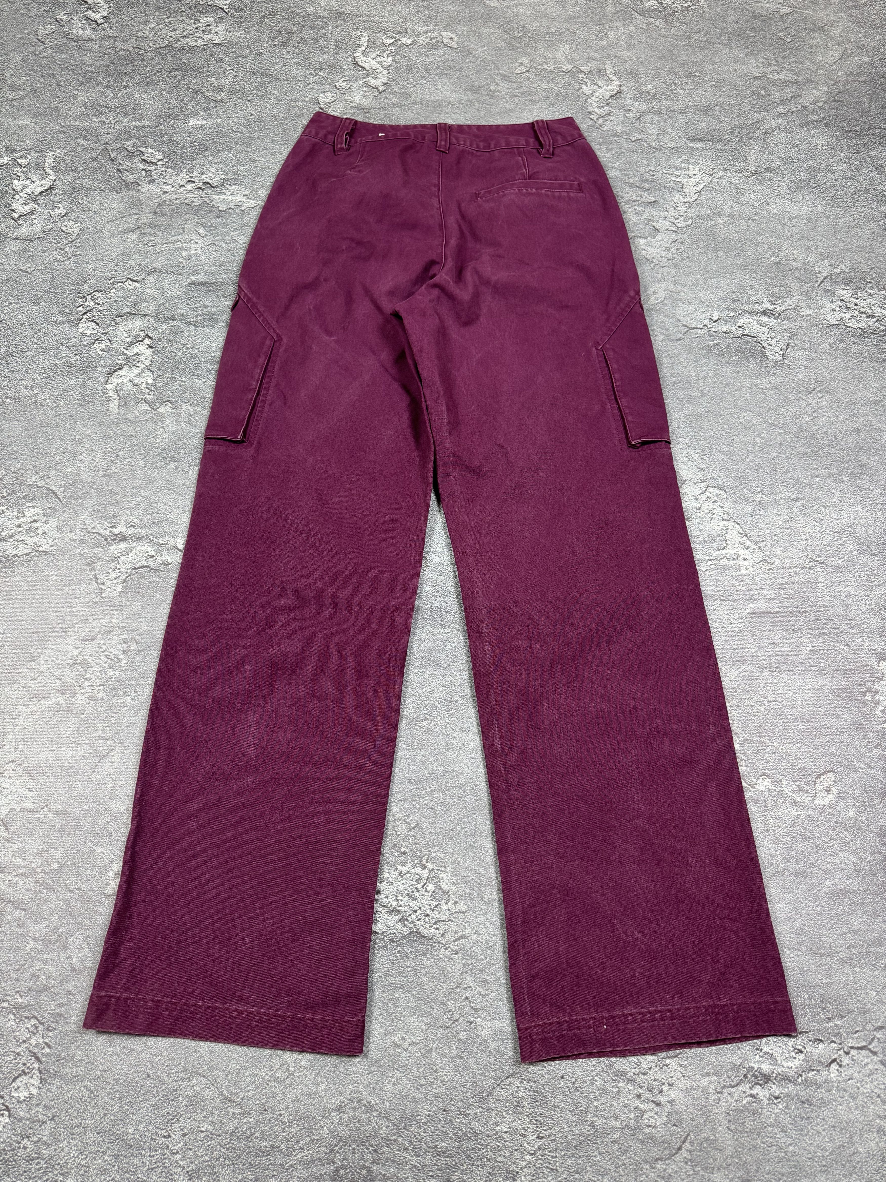 Jordan Brand Y2K Jordan 2000s Chicago Flare Bootcut Straight Pants Sz XS Size 30" / US 8 / IT 44 - 4 Thumbnail