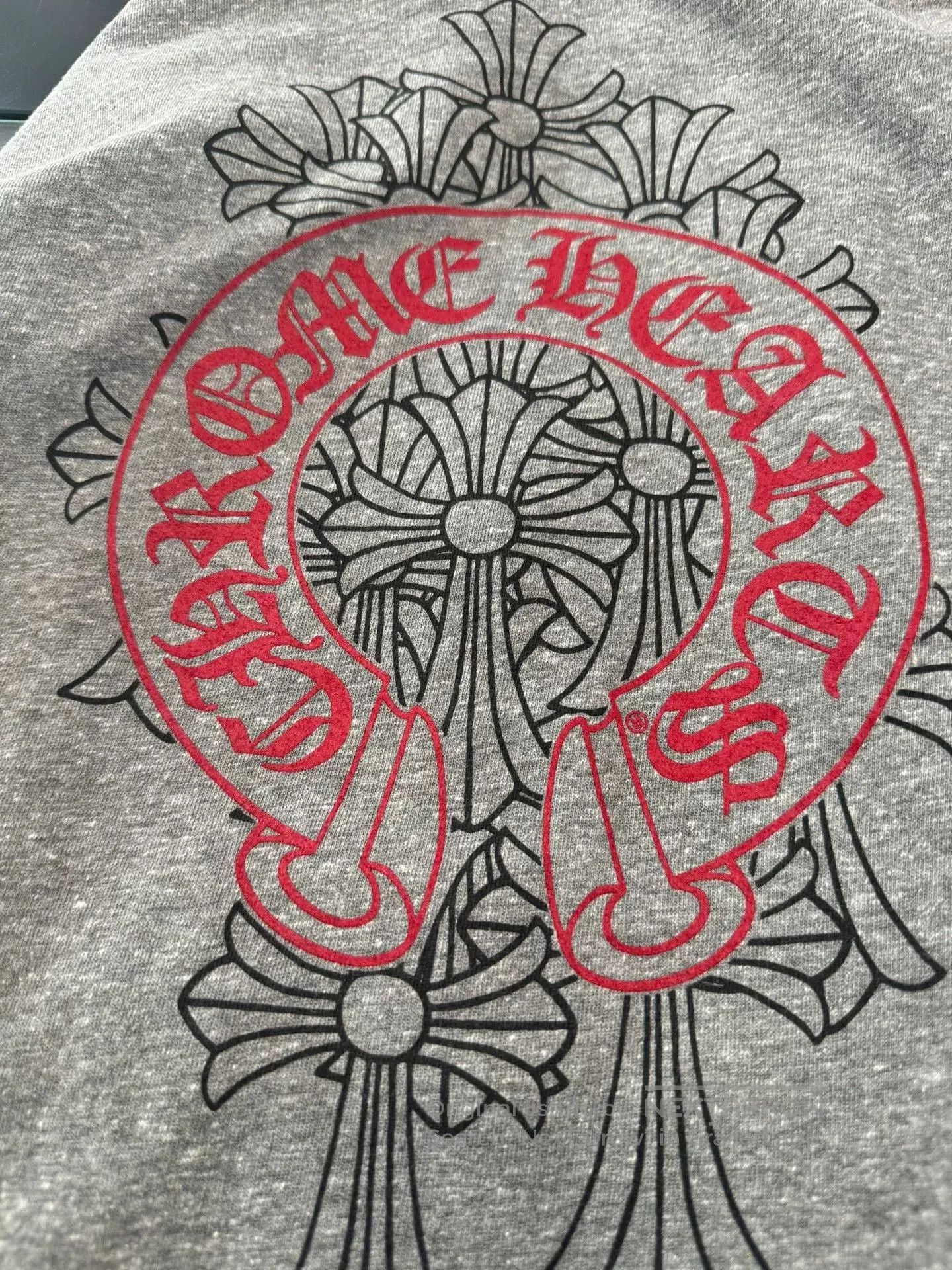 Chrome Hearts Chrome Hearts Gray Cross Zip Hoodie. Size US M / EU 48-50 / 2 - 4 Thumbnail
