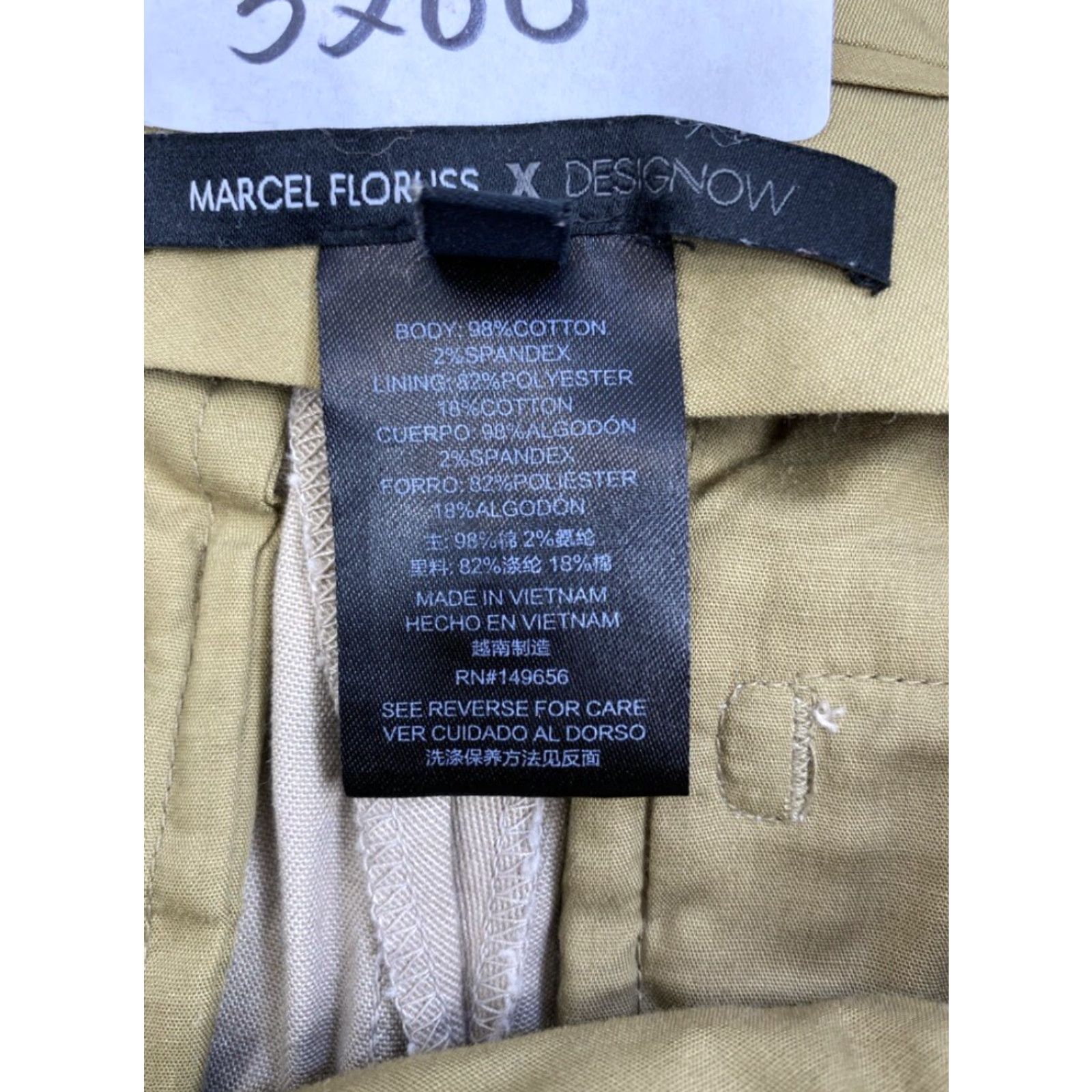Vintage Marcel Floruss Beige Cargo Pants Size 32 Men Pants Regular Inseam 30 Beige Cargo American Lifestyle Mens Size US 32 / EU 48 - 6 Thumbnail