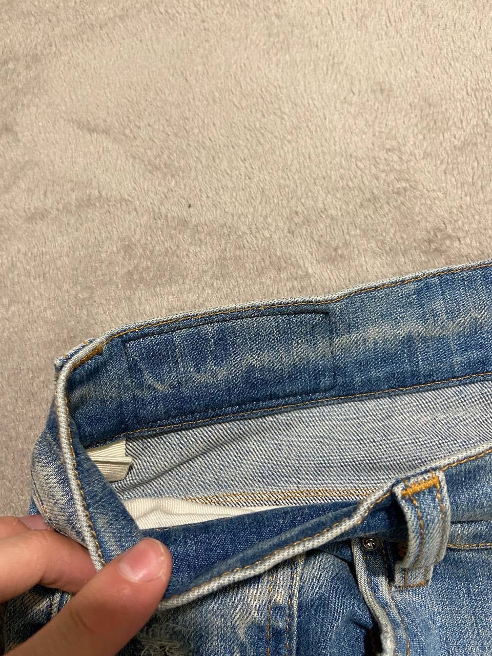 Amiri Amiri Denim Logo Applique Jeans Size US 30 / EU 46 - 7 Thumbnail