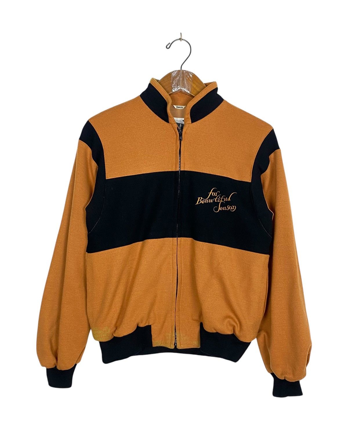 Japanese Brand Rare‼️ Sun Rose Zipper Sweatshirt Size S / US 4 / IT 40 - 1 Thumbnail
