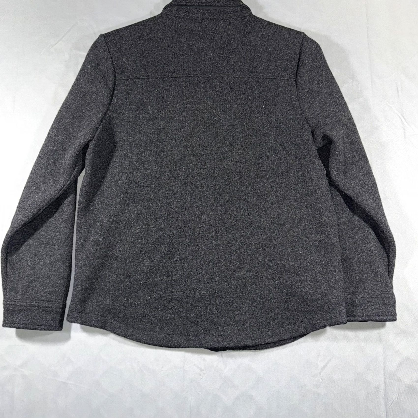 J.Crew J.Crew Jacket Mens Small Gray Wool Military Shirt Jacket Button Front Casual Size US S / EU 44-46 / 1 - 2 Thumbnail