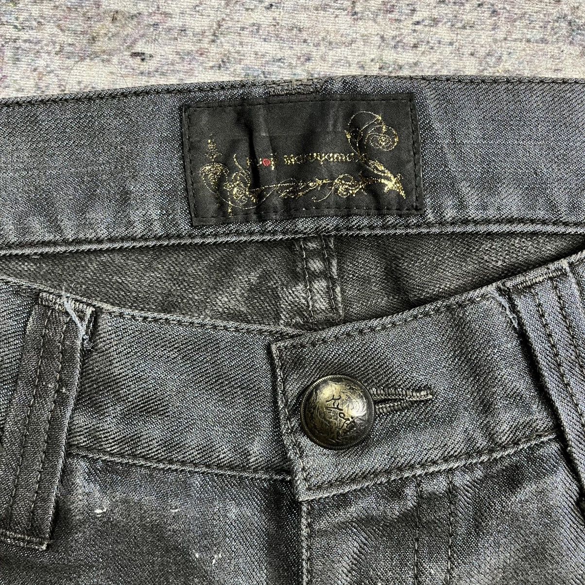 Isamu Katayama Backlash Kyoji Maruyama shimmer boot cut denim pants Size US 34 / EU 50 - 8 Thumbnail