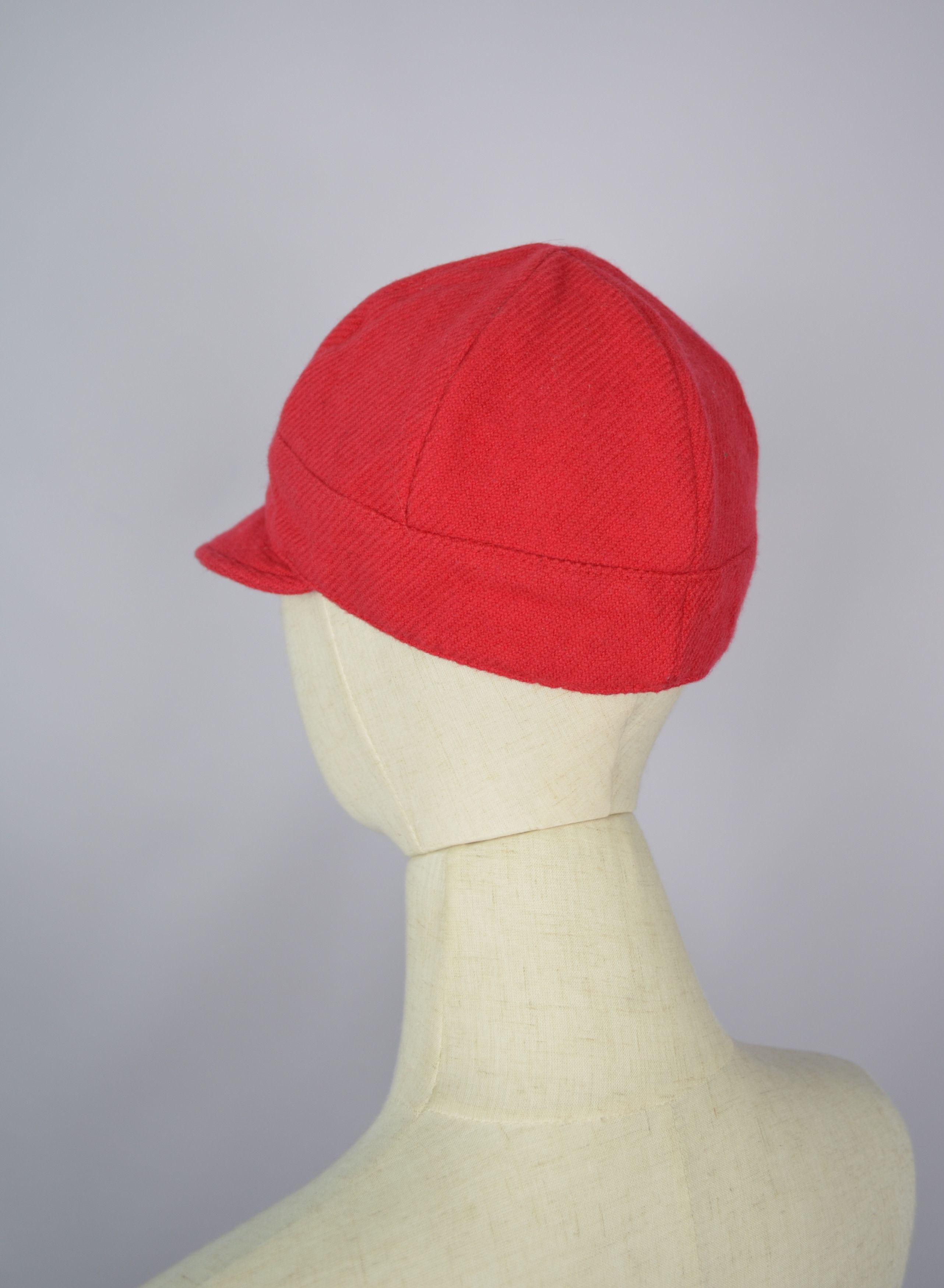 Burberry Womens Burberry Wool/Cashmere Pink/Red Beret Hat Size M Size ONE SIZE - 5 Thumbnail