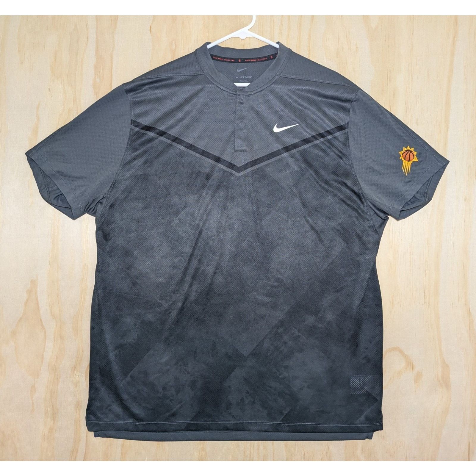 Nike Nike Men's XL Phoenix Suns Tiger Woods Blade Collar Polo ADV Size US XL / EU 56 / 4 - 1 Thumbnail