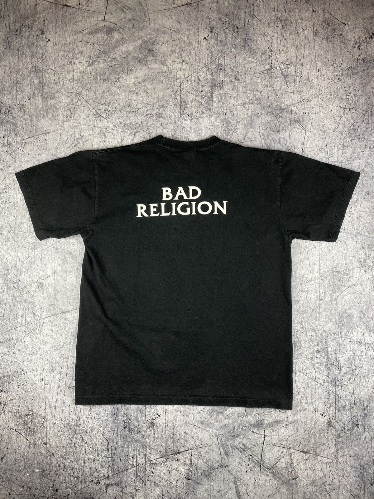 Band Tees Vintage 90s Bad Religion Single Stitch Band Tee Size US L / EU 52-54 / 3 - 7 Thumbnail