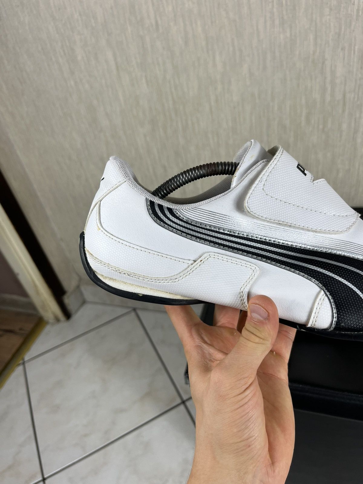 Puma Vintage Puma speed cat velcro y2k sneakers shoes retro logo Size US 11 / EU 44 - 5 Thumbnail