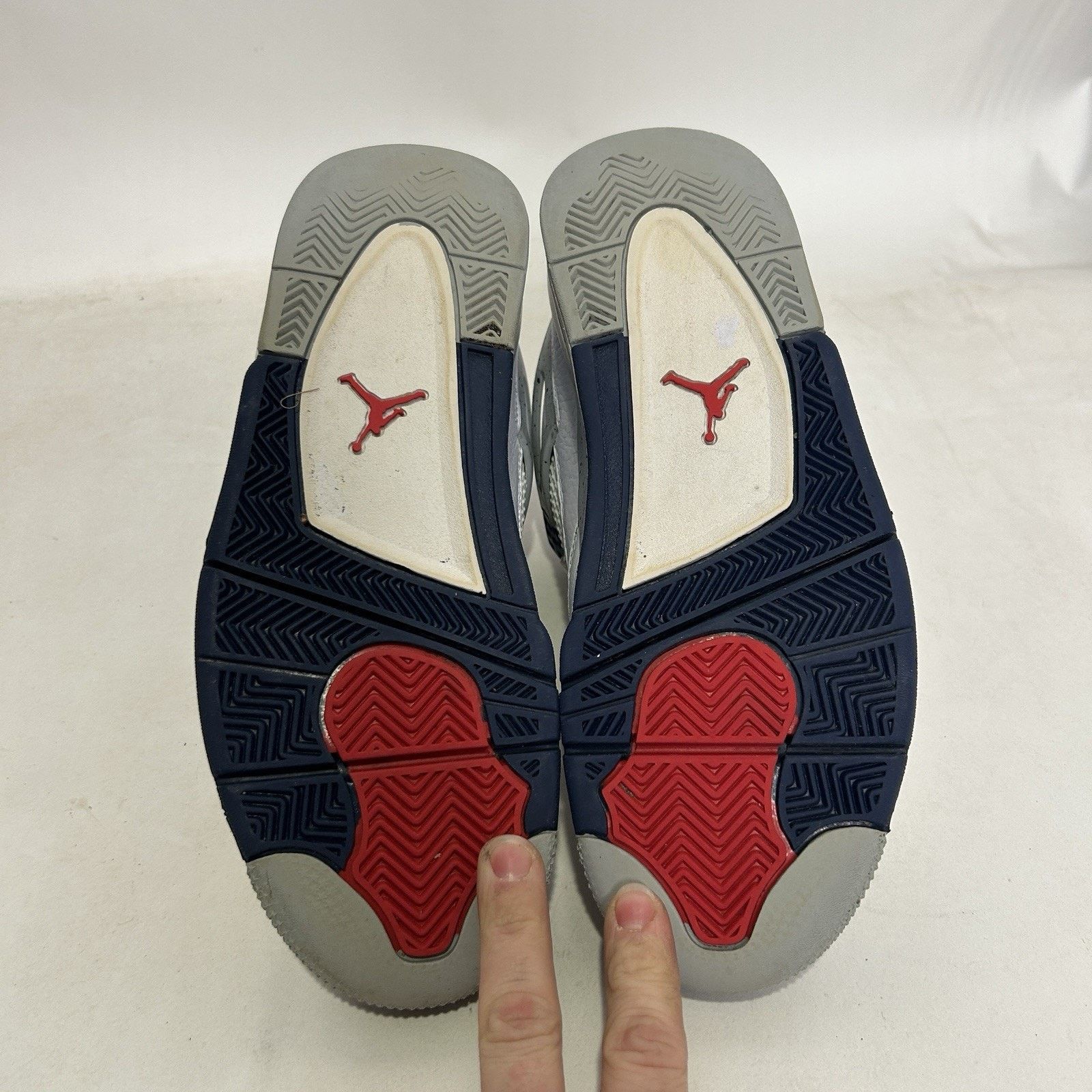 Jordan Brand Nike Air Jordan Retro 4 “Midnight Navy” Size US 8 / EU 41 - 7 Thumbnail