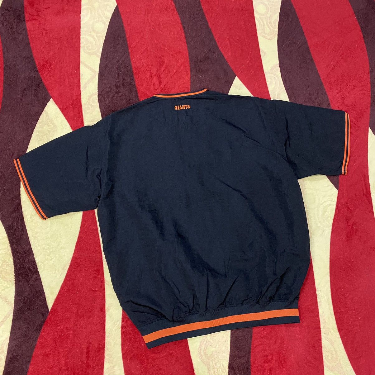 Giant × Vintage Vintage Giants Fan Club Half Zipper Jersey Size US XL / EU 56 / 4 - 7 Thumbnail