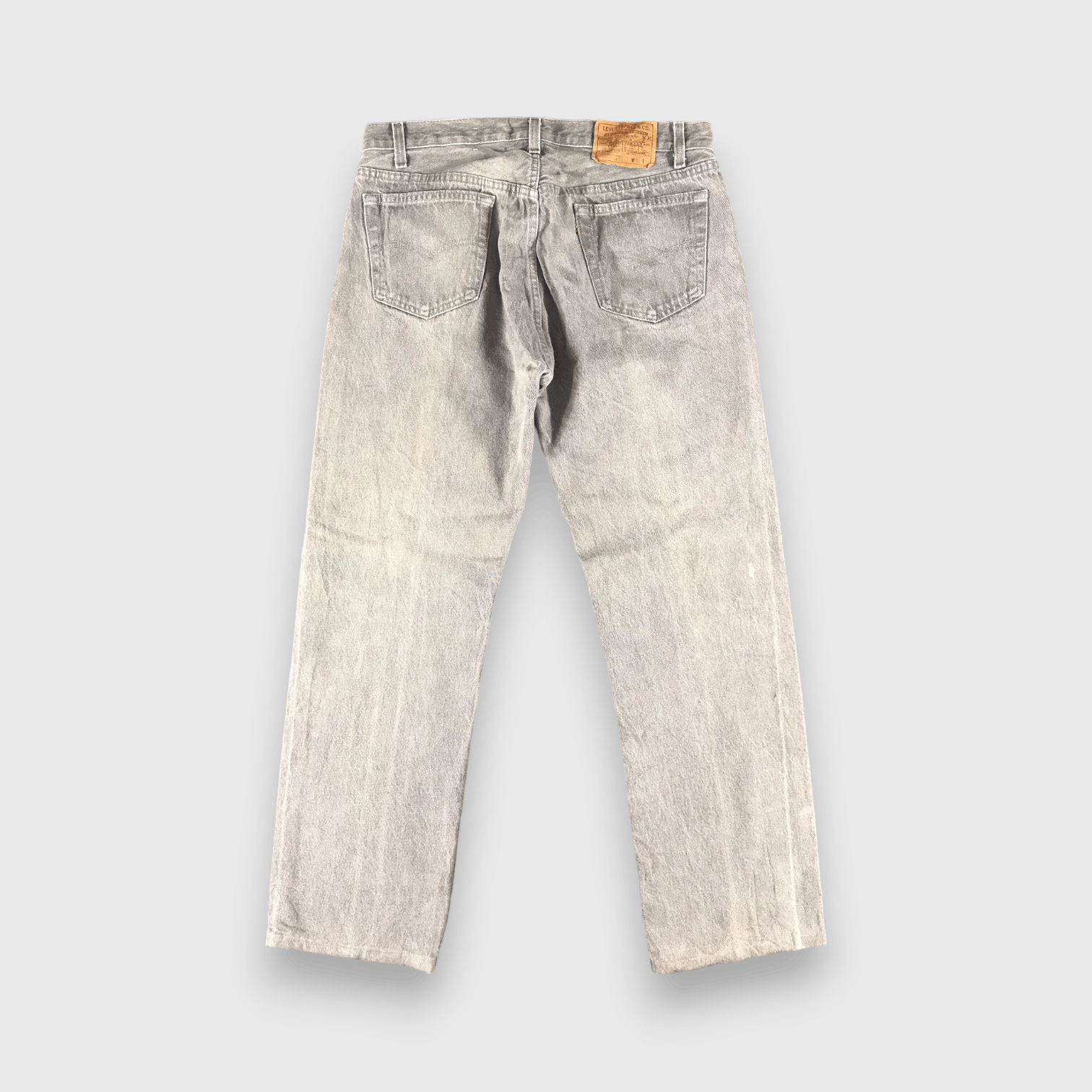Levi's 90s Vintage Ash Gray Levis 501 Jeans-J2614 Size US 34 / EU 50 - 2 Thumbnail