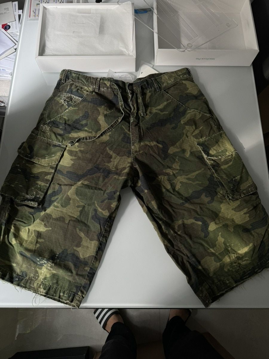 424 424 Camo Shorts Size US 35 - 1 Thumbnail