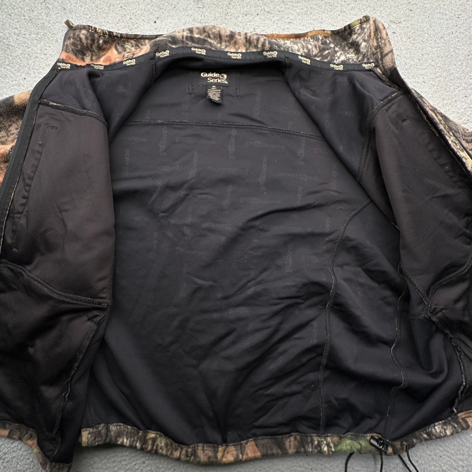 Guide Series Vintage Guided Series Camouflage Fleece Jacket Mens XL Size US XL / EU 56 / 4 - 9 Thumbnail