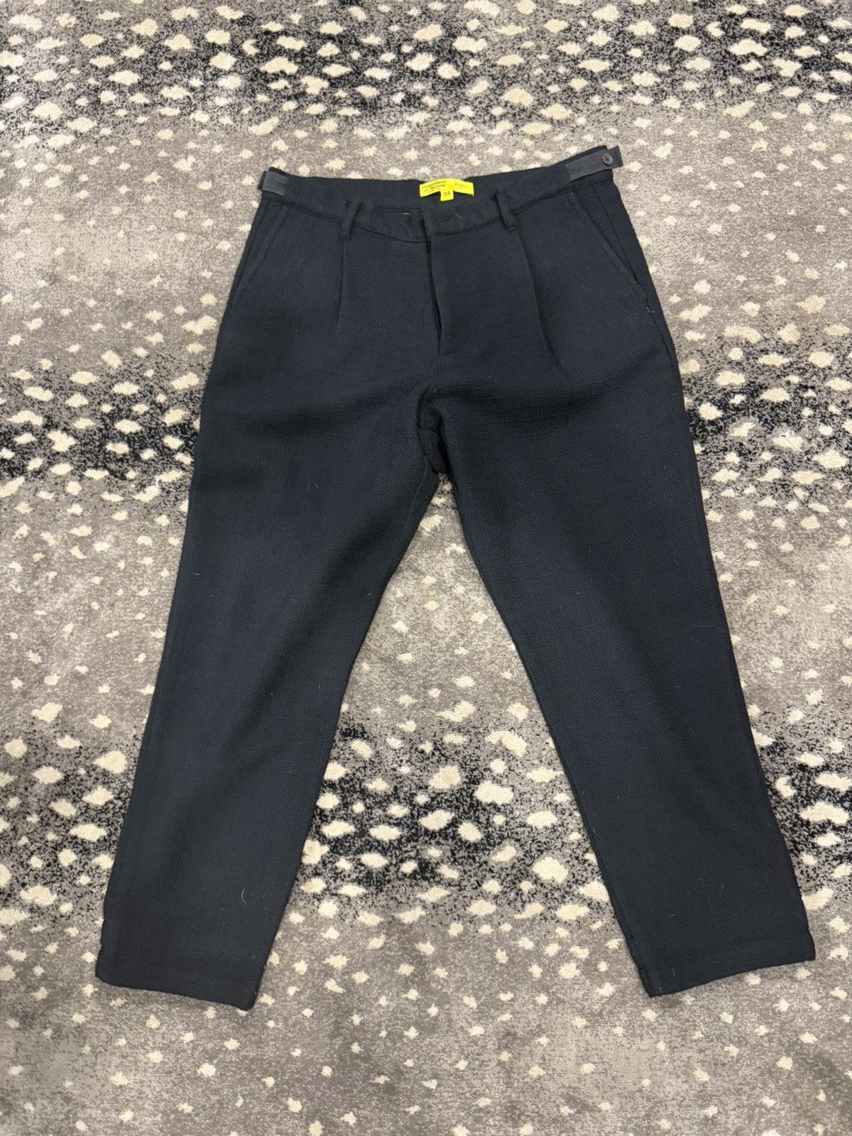 Cropped Dress Pants Descendant Of Thieves in Black, Men's (Size 34) — image 2 of 4