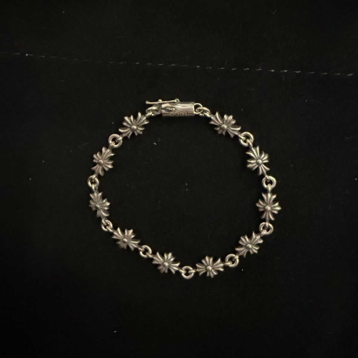 Chrome Hearts Chrome Hearts Tiny E Sliver Bracelet 10 links Size ONE SIZE - 1 Thumbnail
