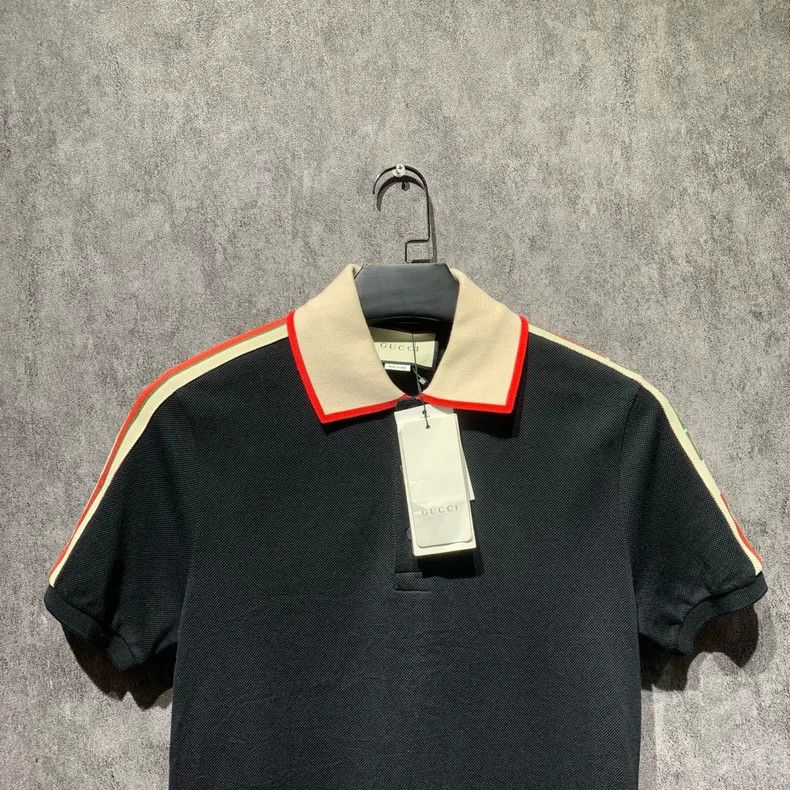 Gucci Gucci Polo stitching short sleeves 2501-Nextarrow Size US S / EU 44-46 / 1 - 7 Thumbnail