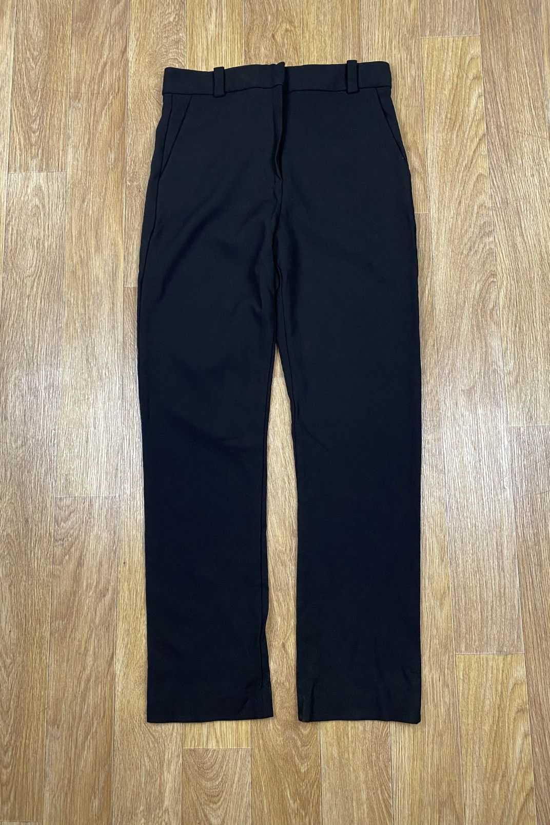 KHAITE Khaite Classic Trousers Black Pants RRP 1000$+ Size 30" / US 8 / IT 44 - 2 Thumbnail