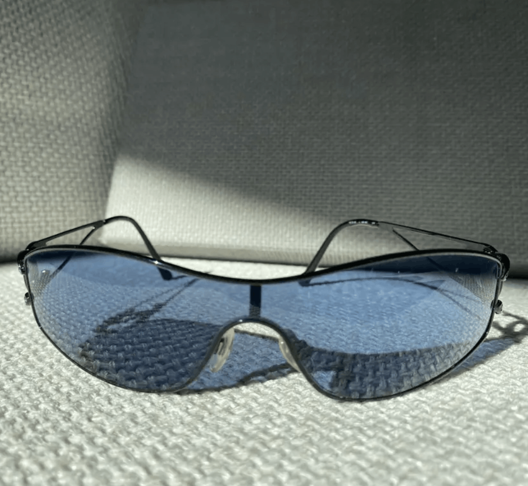 Chanel × Vintage CHANEL SUNGLASSES 4073 LOGO ICONIC Mask CC Vintage Size ONE SIZE - 2 Thumbnail