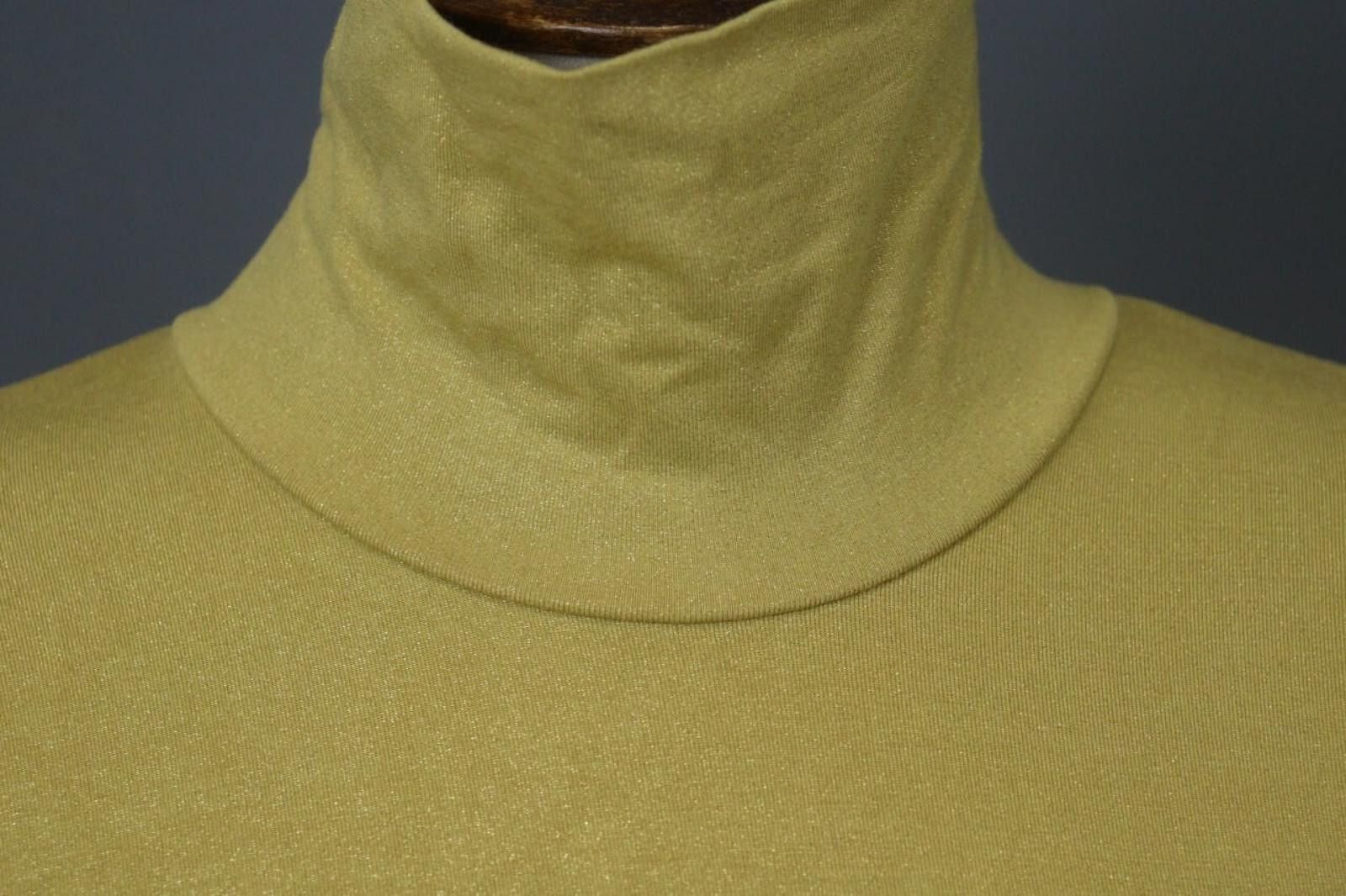 Lauren Ralph Lauren Lauren Ralph Lauren Yellow High Neck Blouse Top Size L Size L / US 10 / IT 46 - 5 Thumbnail