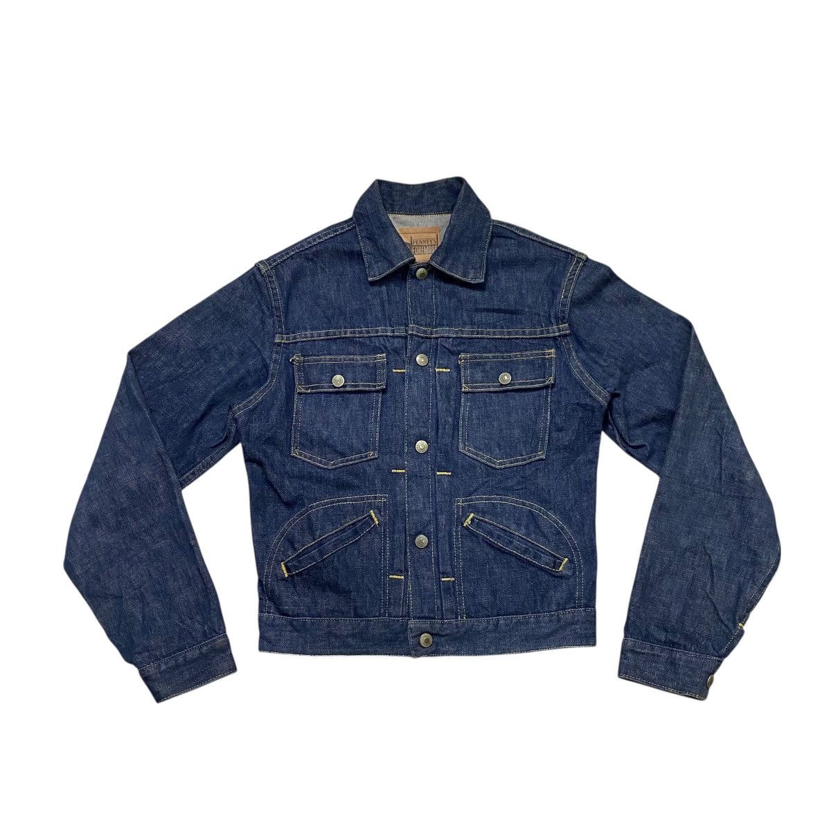 JCPenney Vintage 50s Jc Penney selvedge denim jacket Size US S / EU 44-46 / 1 - 1 Thumbnail