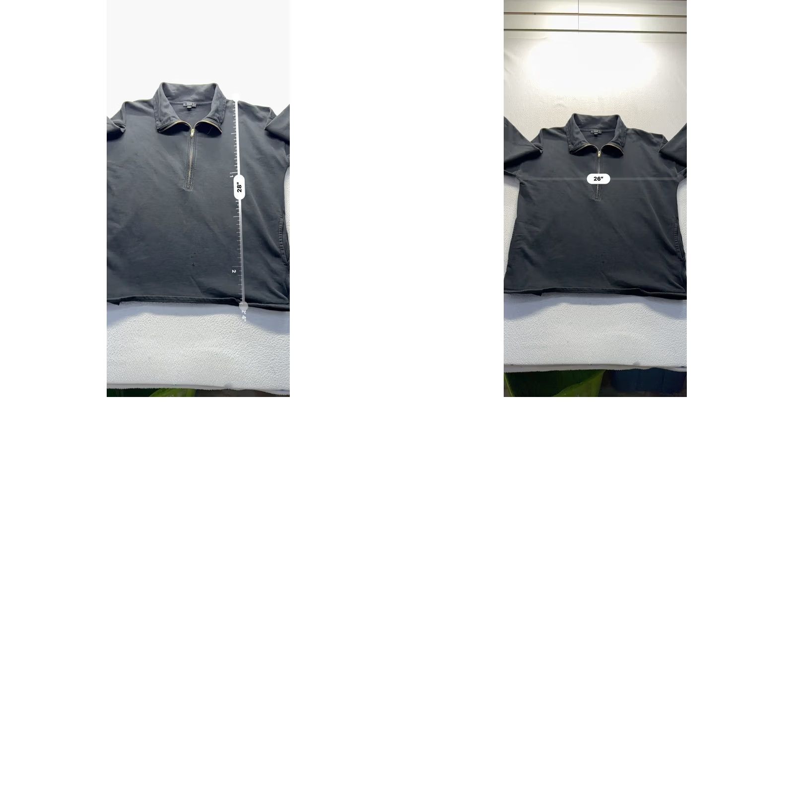 J.Crew J.Crew Black Half-Zip Sweatshirt XL Re-Imagined Collection 100% Cotton Pullover Unisex Adults Mens Womens Girls Boys Size US XL / EU 56 / 4 - 8 Thumbnail