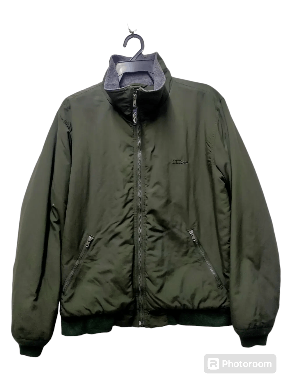 Vintage L.L.Bean warm up lined bomber style jacket