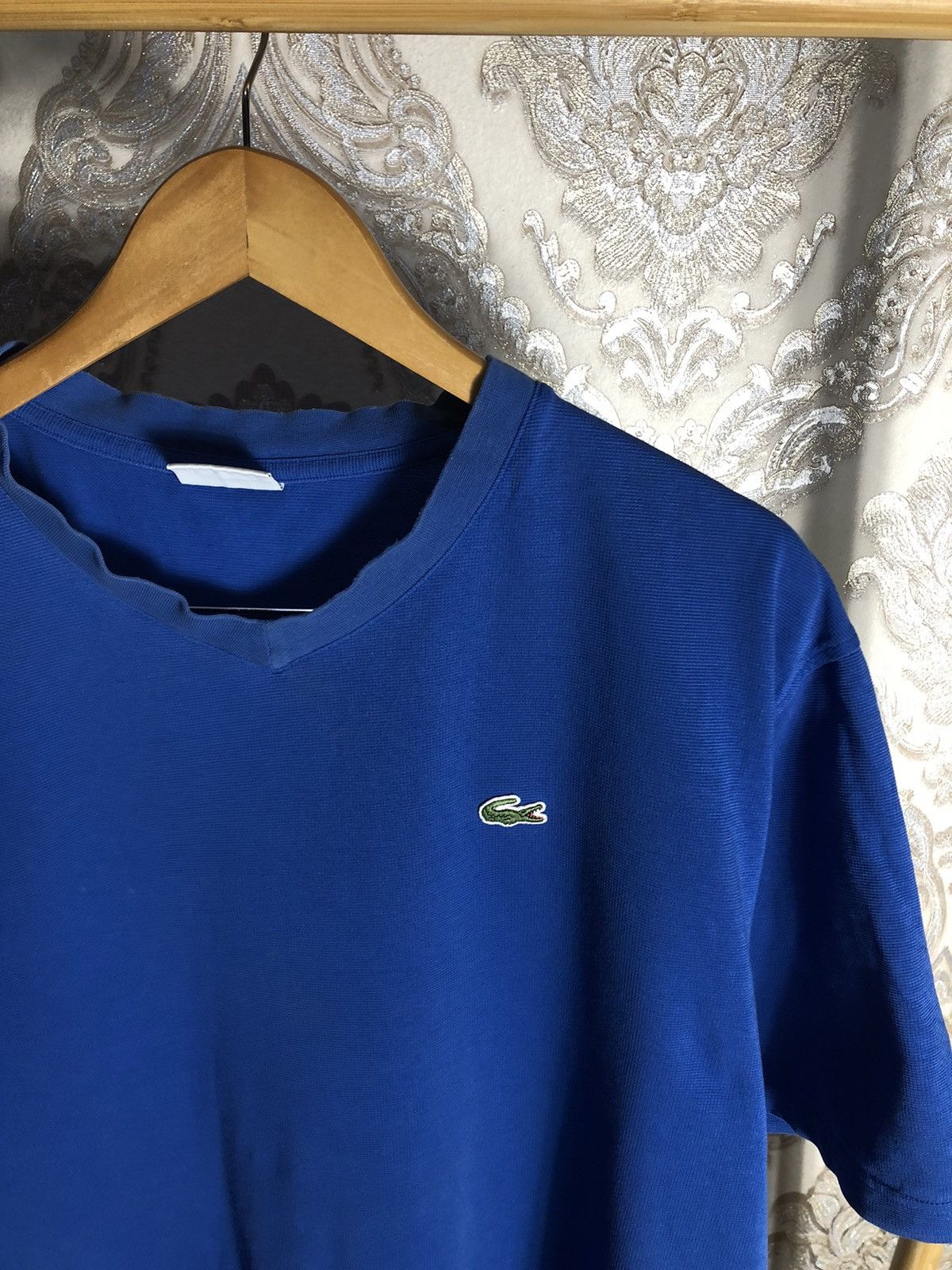 Lacoste VERY RARE LACOSTE CHEMISE SPORT CLASSIC T-SHIRT RETRO 90s Size US XXL / EU 58 / 5 - 2 Thumbnail