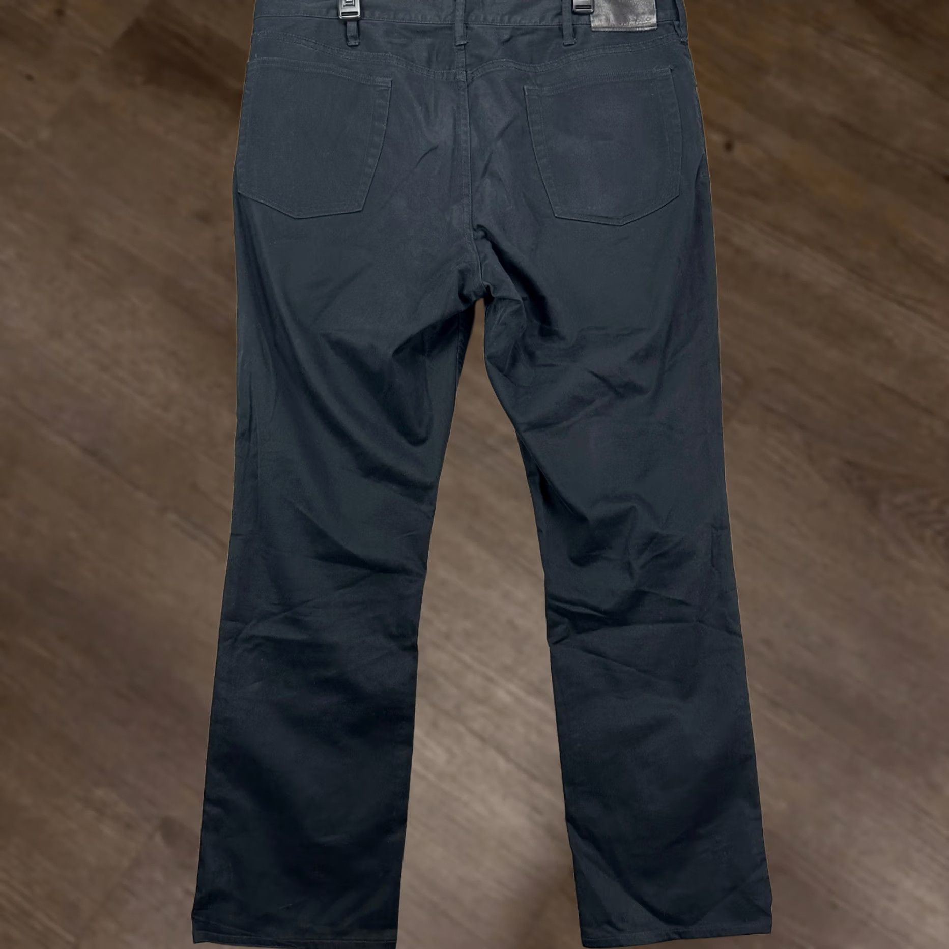 Polo Ralph Lauren Polo Ralph Lauren Jeans Mens Straight Soft 38X32 Black 5 Pockets Denim Jeans Routine Casual Size US M / EU 48-50 / 2 - 1 Thumbnail
