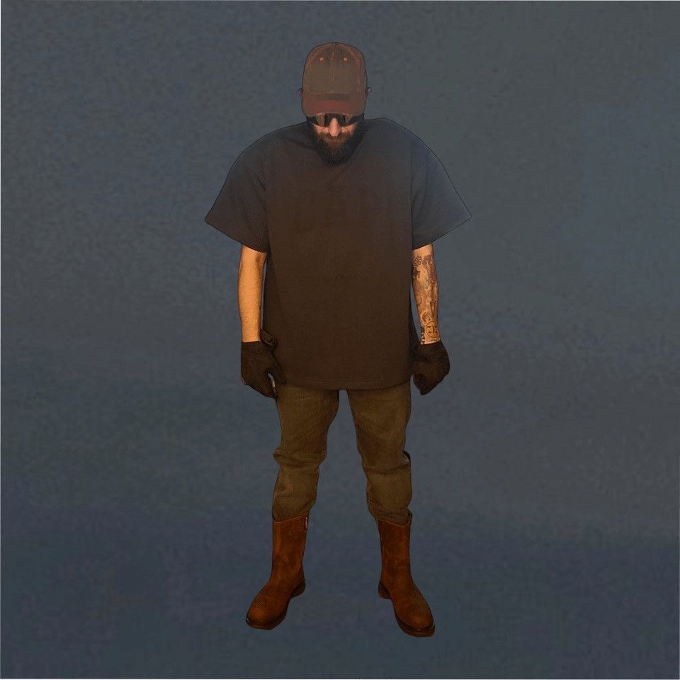 Gap × Kanye West YGEBB Dove Marketing Sample Shoulder Pads Tee Size US XL / EU 56 / 4 - 1 Thumbnail