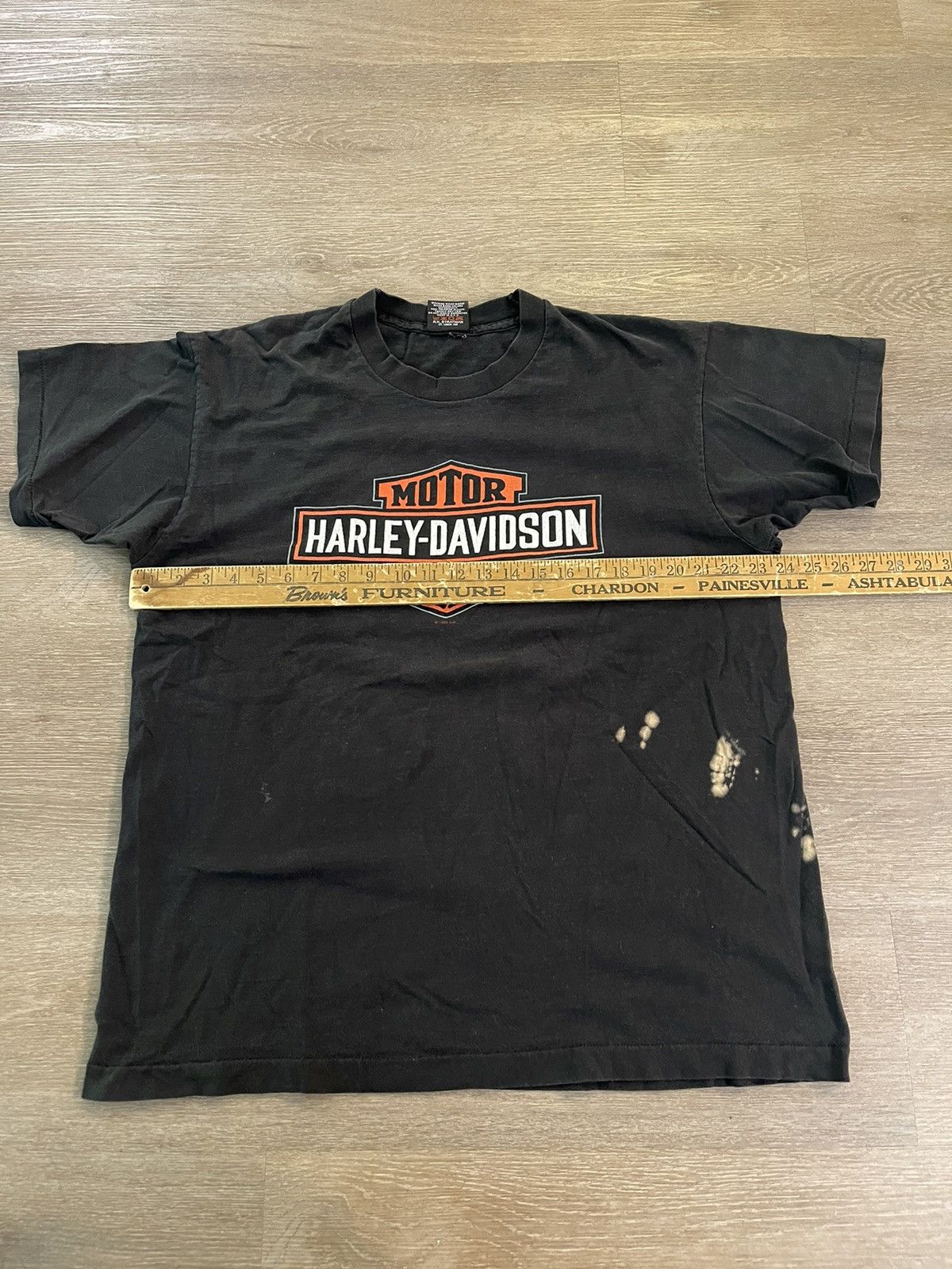 Harley Davidson × Vintage Vintage faded Harley Davidson tee Size US XL / EU 56 / 4 - 6 Thumbnail