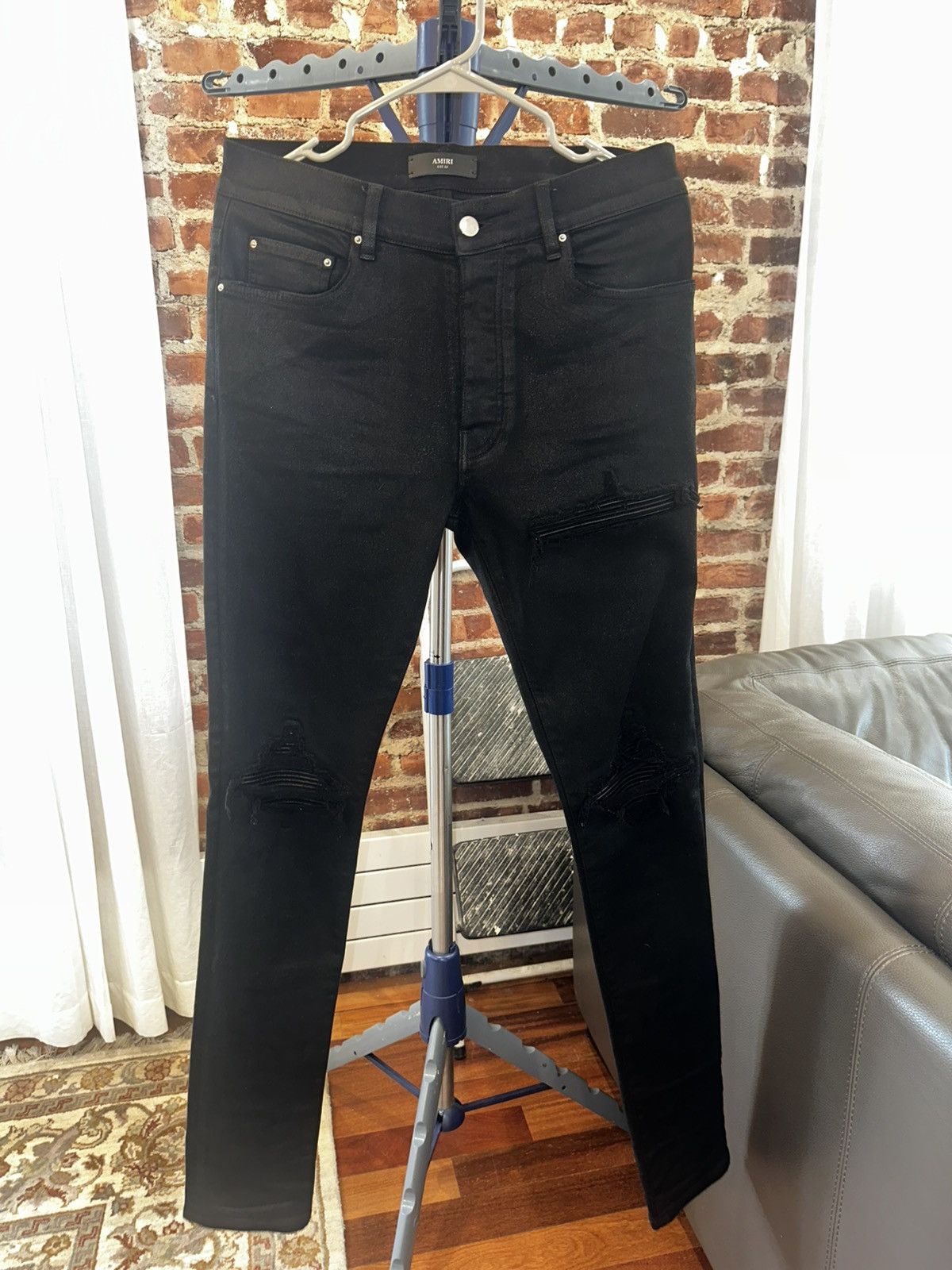 Amiri AMIRI MX1 WAXED JEAN BRAND NEW Size US 32 / EU 48 - 1 Thumbnail