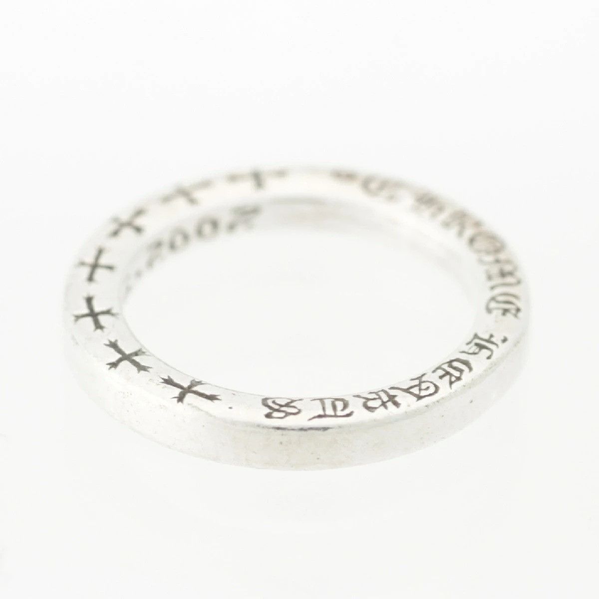 Chrome Hearts OFFER OK! 5.5 Chrome hearts 3mm SPACER NTFL silver ring Size ONE SIZE - 2 Thumbnail