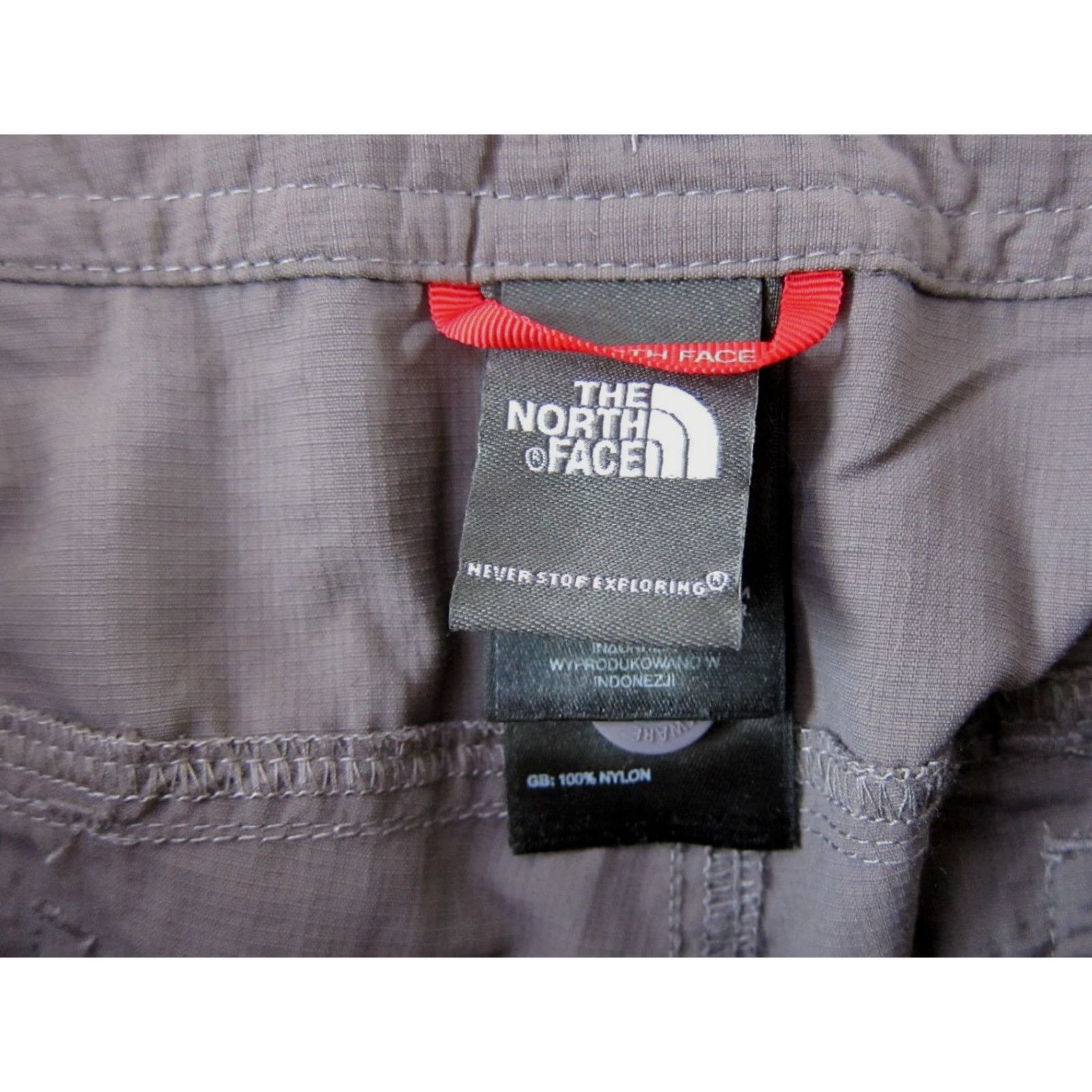 The North Face The North Face Grey 100% Nylon Hike Travel Roll Up Cargo Pant Women Size 14 Size 36" / US 14 / IT 50 - 3 Thumbnail