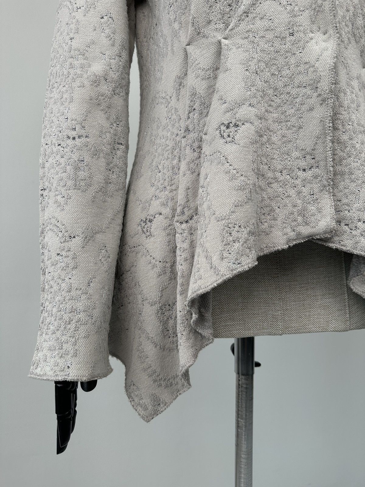 Transit TRANSIT PAR SUCH Avant Garde Asymmetrical Jacquard Jacket Size M / US 6-8 / IT 42-44 - 5 Thumbnail