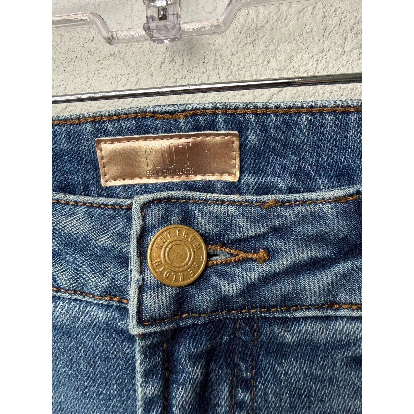 Other KUT Ryan Fab Ab Wide Leg Jeans Women 00 Medium Wash Size 24" / US 00 / IT 34 - 5 Thumbnail