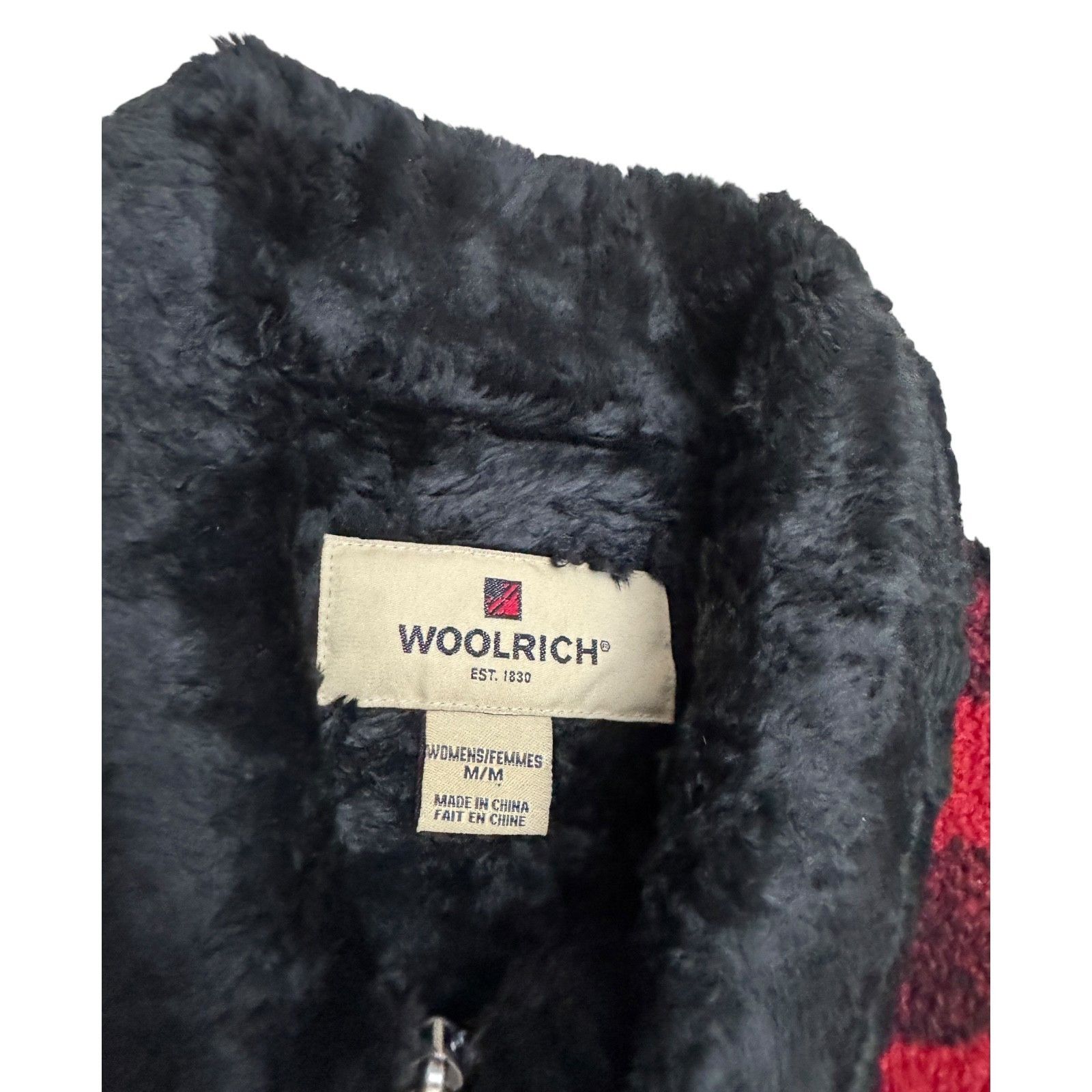 Woolrich Woolen Mills WOOLRICH Vintage Y2K Plaid Red Faux Fur Designer Vest Medium Size M / US 6-8 / IT 42-44 - 4 Thumbnail