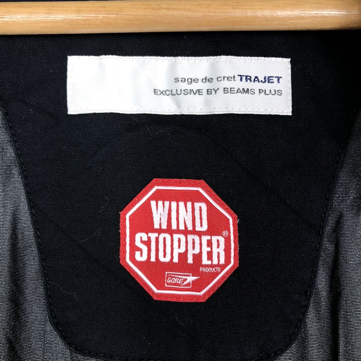 Beams Plus 🔥Vtg Wind Stopper Beams Plus Modele Depose Bomber Jacket Size US S / EU 44-46 / 1 - 15 Thumbnail