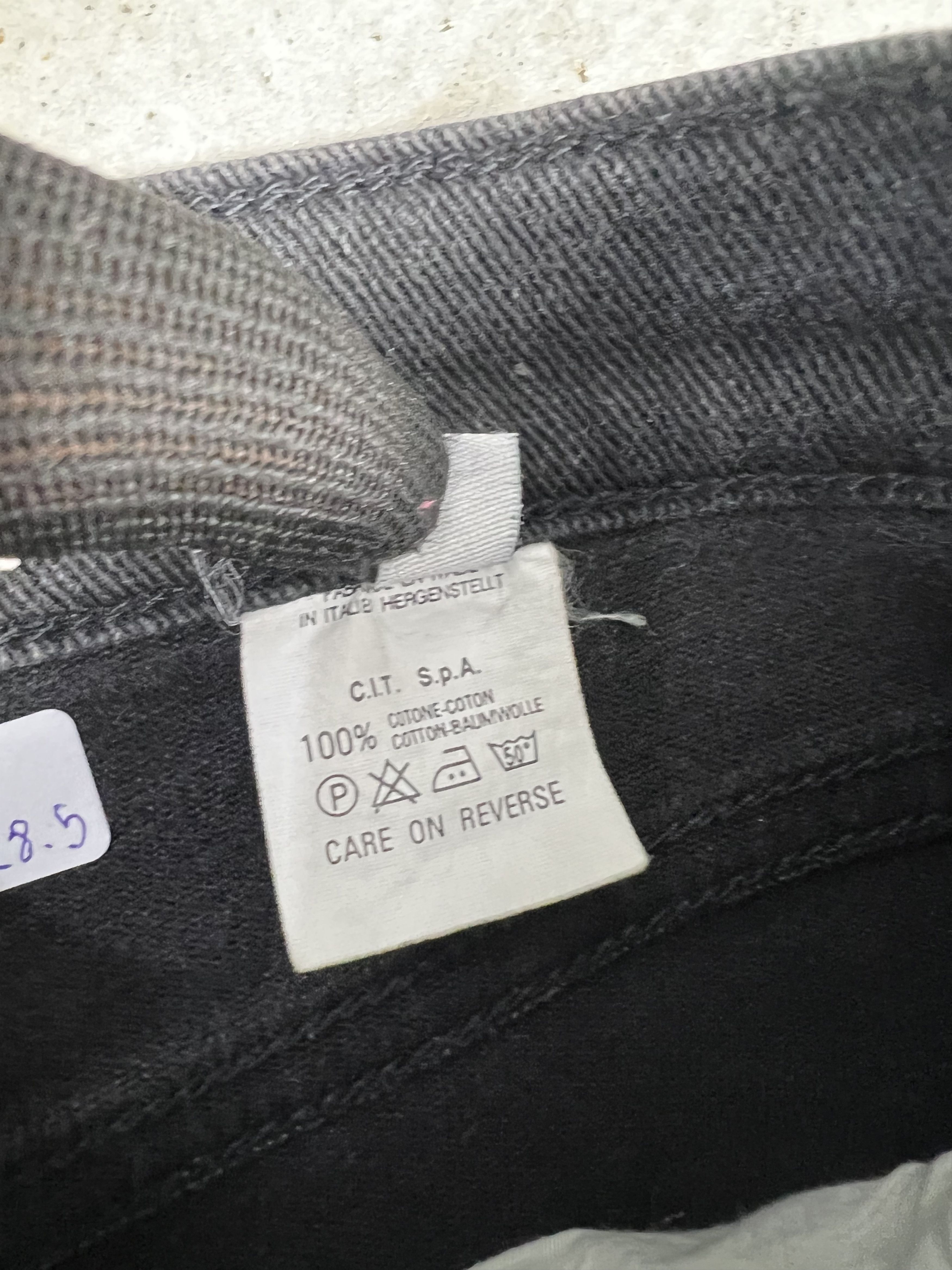 Moschino MOSCHINO Jeans Peace Black Denim GTMPT376 Size 27" / US 4 / IT 40 - 7 Thumbnail