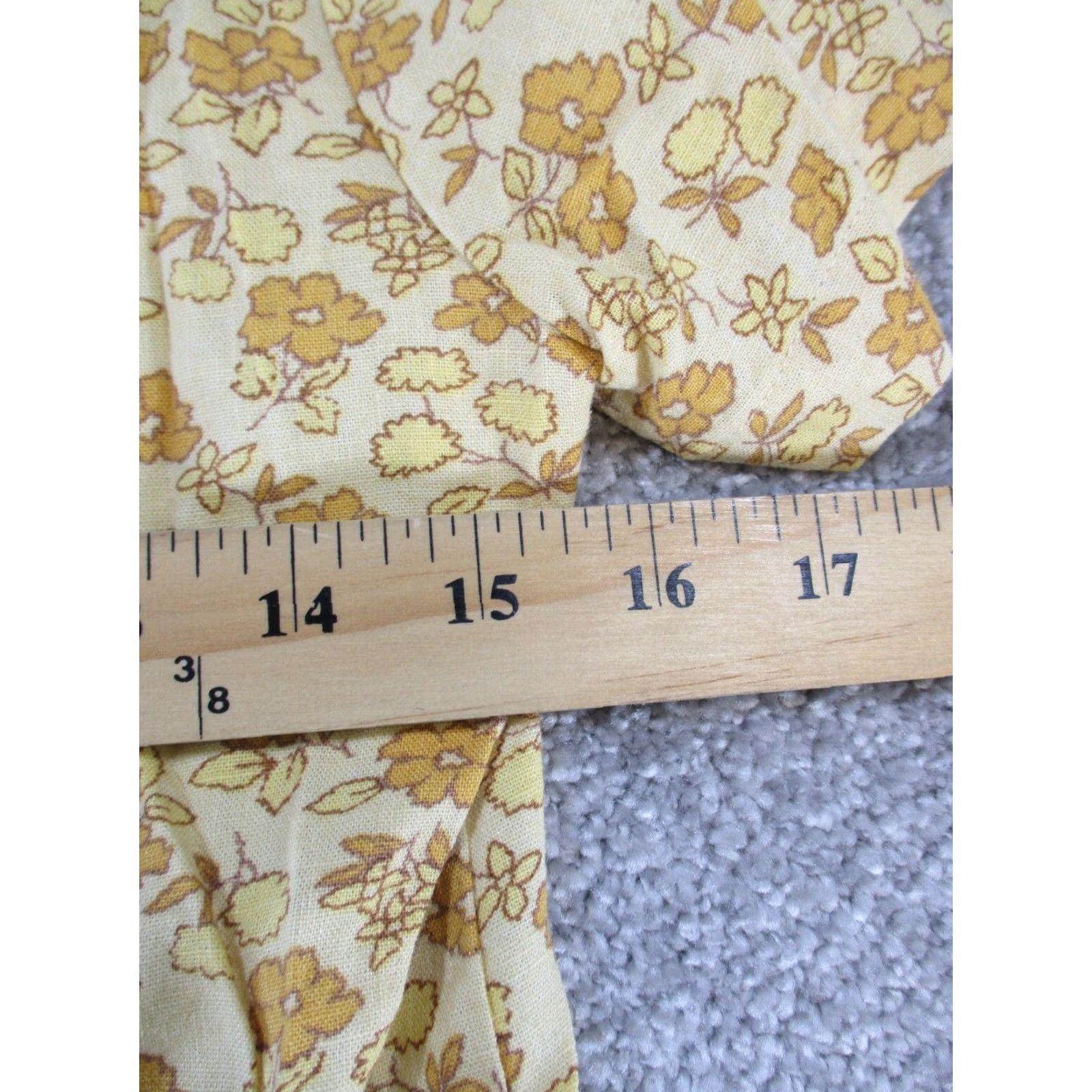 Madewell Madewell Shirt Womens Xxs Yellow Floral Linen New Size XXS / US 00 / IT 34 - 7 Thumbnail
