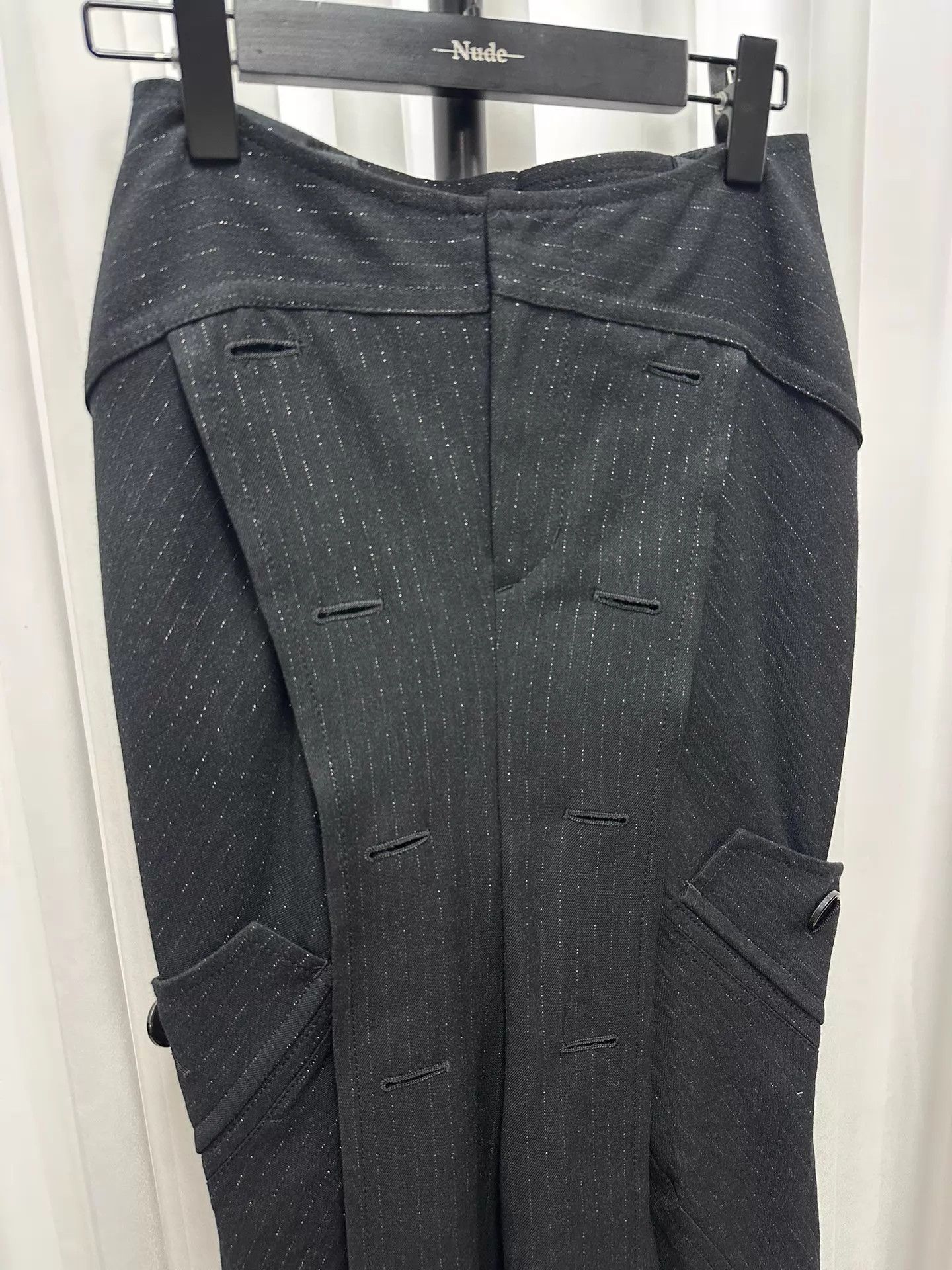 Junya Watanabe Junya Watanabe 2005 Deconstructed Pantskirt Size 24" / US 00 / IT 34 - 5 Thumbnail