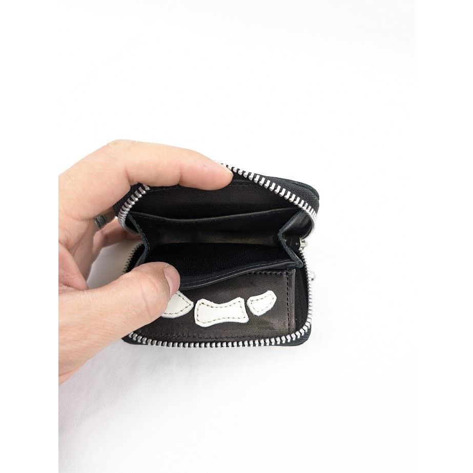 Kapital Kapital Zip Wallet Black/White Size ONE SIZE - 15 Thumbnail
